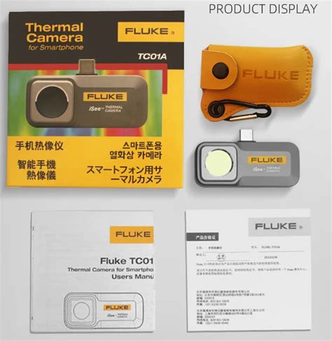 Fluke ISee TC01A Type-C Infrared Thermal Imager For Android, 60% OFF