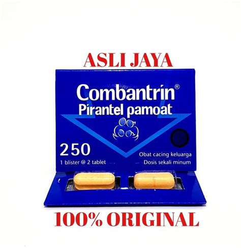 Jual Combantrin 250mg Obat Cacing Isi 2 Kablet Di Lapak Asli Jaya