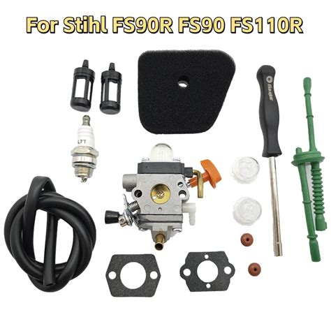 Carburetor Kit For Stihl Fs90r Fs90 Fs110r Fs130r Fs100 Km130r Km90r Fs100rx Km110r Ht100 Ht101