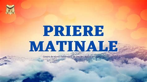 MATINALE PRIERE PROPHÉTIQUE SAINTETÉ A L ÉTERNEL 04 05 2022 YouTube