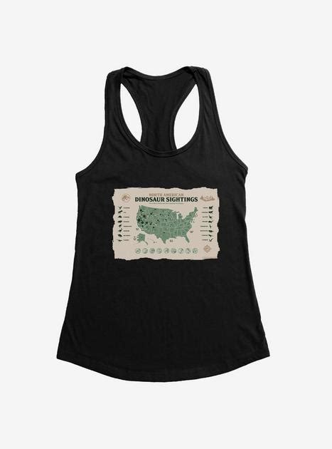 Jurassic World Dominion Dinosaur Sightings Womens Tank Top Boxlunch