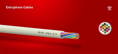 Entryphonecables Mekas Kablo Low Voltage Cables Manufacturer