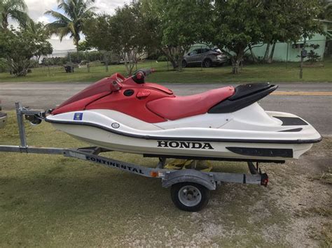 2002 Honda Aquatrax Fx12 Turbo With Trailer500 For Sale In Miami