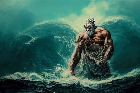 Ancient Greek God Poseidon