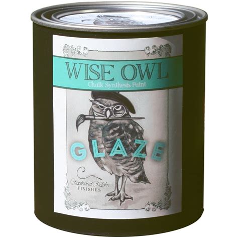 Wise Owl Glaze 16 Ounces Black Walnut