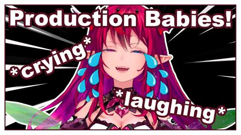 Irys Cries Laughing About Production Babies Irys Hololive