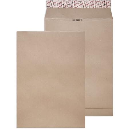 New Guardian Envelopes Heavyweight Peel And Seal Gusset 25mm 130gsm