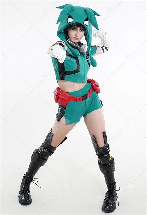 Damen Deku Kostüm My Hero Academia Cosplay Outfit In Top Qualität