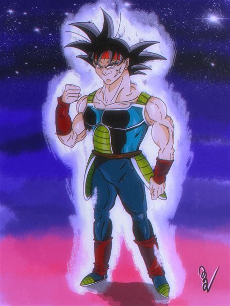 Artstation Retro Bardock Portrait