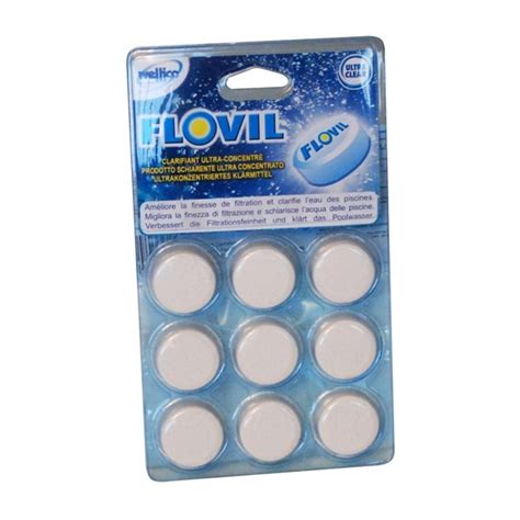 Floculant Pastilles Flovil Pour Filtre Cartouche