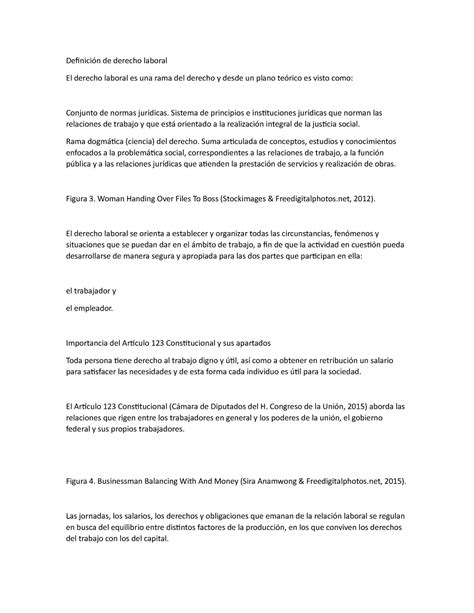 Definición de derecho laboral Definición de derecho laboral El