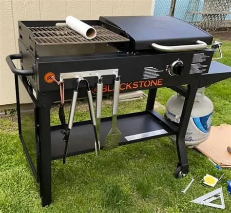 Review: Blackstone 1819 Griddle And Charcoal Grill Combo - Griddle Sizzle