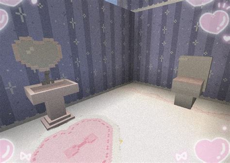 Mod Fofo No Minecraft Pe Cutecore Kawaiicore Aesthetic Bathroom Cute Addon 🍓🩷🧁