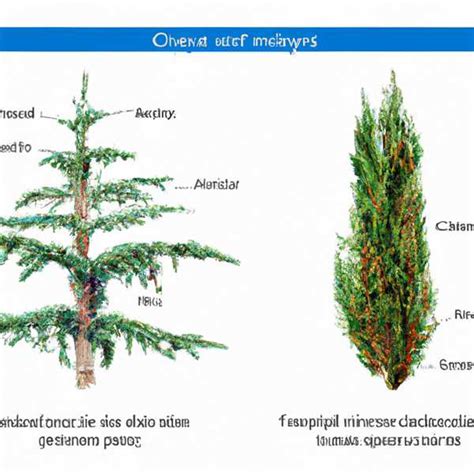 Туя и кипарис: отличия, фото и описание