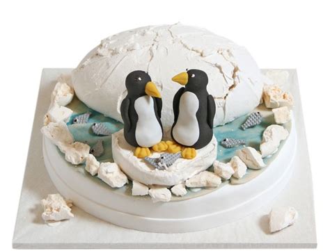 Pinguin Paar Torte Hochzeitstorten Traumtorten