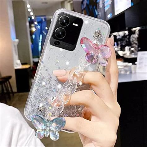 Kc Back Cover For Vivo V Pro G Trendy Non Moving Dry Fixed Glitter