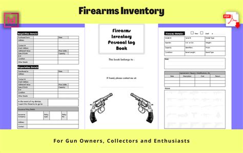 Firearms Inventory Graphic By Salah Eddine Warimezgane Creative Fabrica