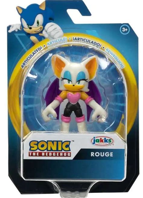 Sonic The Hedgehog Wave 13 Rouge 2 5 Mini Figure Modern Jakks Pacific