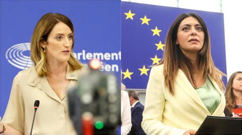 Metsola Confermata Presidente Delleuroparlamento Pina Picierno Tra I