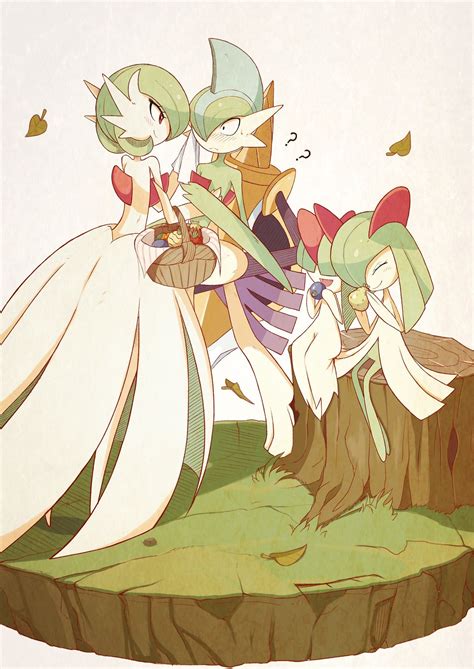 Pokemon Gardevoir And Gallade Wallpaper