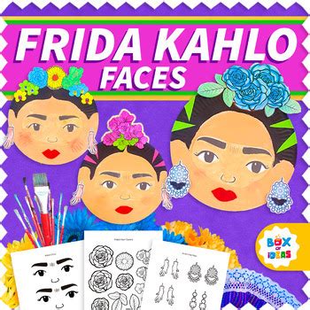 Frida Kahlo Craft Easy Hispanic Heritage Month Womens History Art