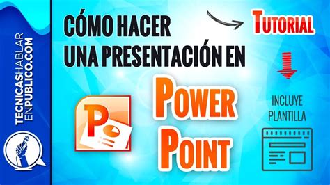 Tutorial Cómo Hacer Una Presentación En Power Point Profesional Plantilla Gratis Con