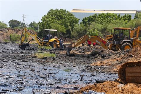 Continúa recolección de desechos sólidos y petrolizados en el Lago de