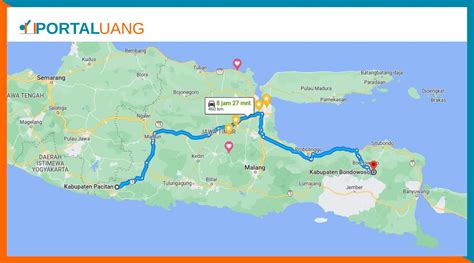 Pacitan Bondowoso Berapa Jam Dan Berapa Kilo Km