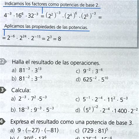 Solved Halla El Resultado De Las Operaciones Necesito El 22 Porfa No Entiendo Como Se Hace