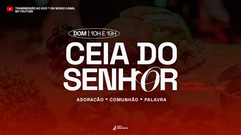 2º Culto de Celebração e Ceia 19H 04 02 2024 YouTube