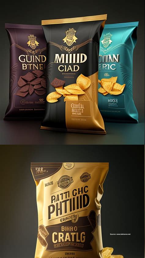 Inspiration For Attractive Chips Packaging Designs Chip Packaging