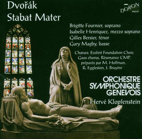 Antonin Dvorak Stabat Mater Op 58 CD Jpc