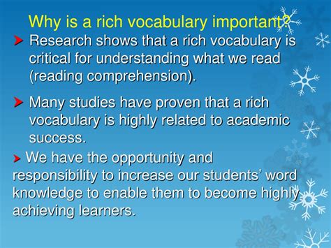 Ppt Rich Vocabulary Instruction Powerpoint Presentation Free