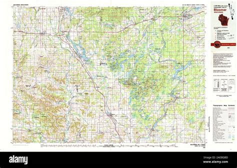 Bloomer map hi-res stock photography and images - Alamy