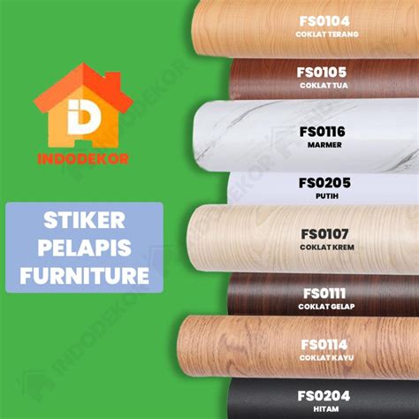 Jual Wallpaper Stiker Lemari Sticker Meja Kayu Kitchen Set Dinding