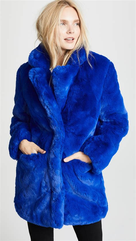 Apparis Sophie Faux Fur Coat Atelier Yuwa Ciao Jp