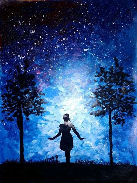 The Lonely Girl Under The Sky Painting By Firoz Hassan Fine Art America