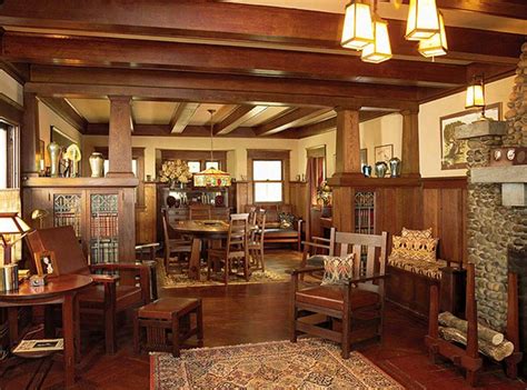 Pin By Ruralliferules On Craftsman Home Craftsman Interior Bungalow