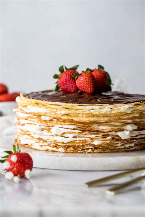 Crepe Cake Sugar Spun Run Tasty Made Simple