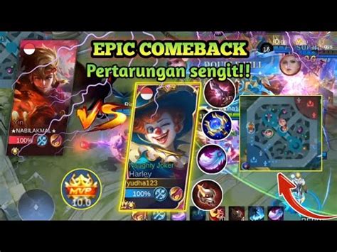 SUPER EPIC COMEBACK PERTARUNGAN SENGIT ANTARA HARLEY DAN PRO YIN