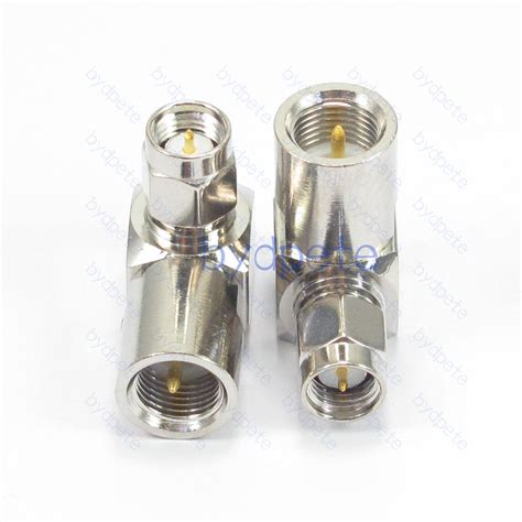 FME Male Plug To SMA Male Plug Right Angle 90Degree RF Connector