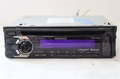 Kenwood Kdc X Cd Mp Receiver Radio Stereo Bluetooth Pandora