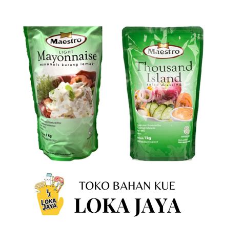 Jual LOKAJAYA MAESTRO MAYONAISE ORIGINAL MAYO THOUSAND ISLAND