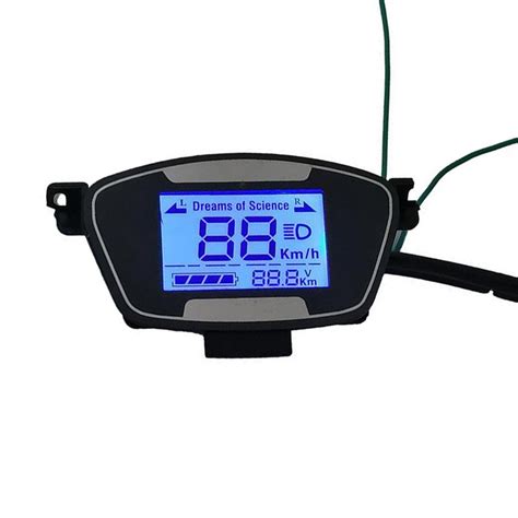 Ebike Scooter Lcd Display Motor Speedmeter Screen Electric Bike 48 72v E Bike