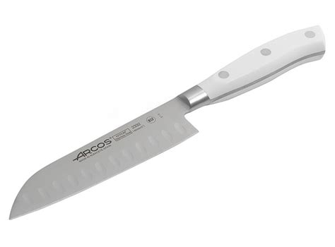 Ripley CUCHILLO SANTOKU ARCOS 14 CMS RIVIERA BLANCO