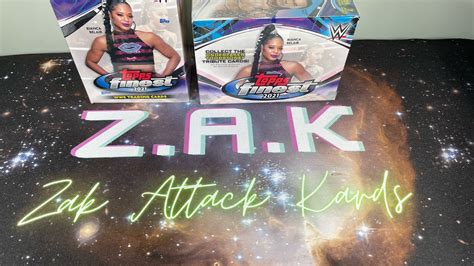 ZAKdown 2 NEW RELEASE 2021 Topps Finest WWE Opening Refractors And