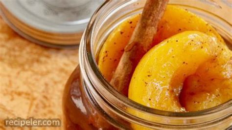 Delicious Pickled Peaches