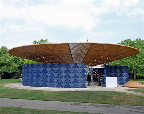 francis kéré's 2017 serpentine pavilion revealed in hyde park london