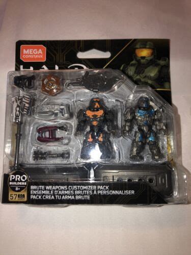 Mega Construx Halo Brute Weapons Customizer Pack 2 Figures Moc 2019