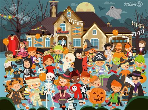 Can You Spot The Pumpkins In This Halloween Party Scene The